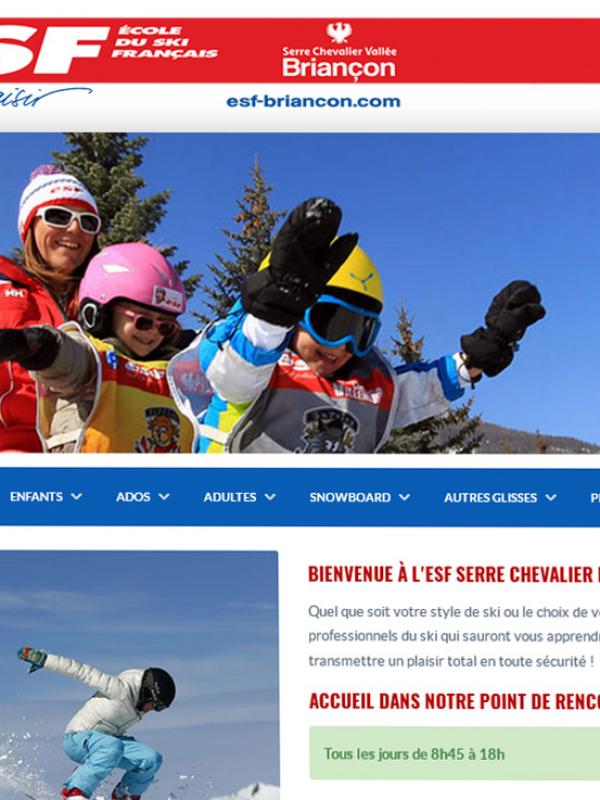 Site ESF Briançon